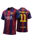 Camisa Retrô Barcelona 2015 Neymar